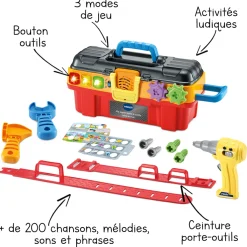 1 2 3 imite-moi Ma Super Boite A Outils Interactive- Dinette Et Autres Jeux D'Imitation