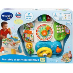VTech Baby Ma Table D'activités Bilingue- Tables D'activités