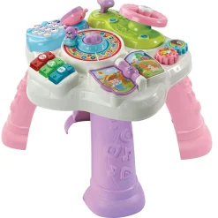 VTech Baby Ma Table D'activités Bilingue (Rose)- Tables D'activités