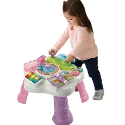 VTech Baby Ma Table D'activités Bilingue (Rose)- Tables D'activités