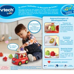 VTech Baby Ma Totomobile Des Formes - Baby Loulous- Jouets À Empiler, À Encastrer