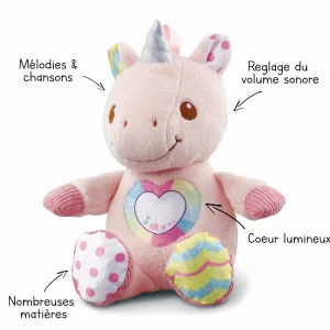 VTech Baby Mae, Ma Licorne A Caliner - Peluche Licorne- Peluches Et Doudous