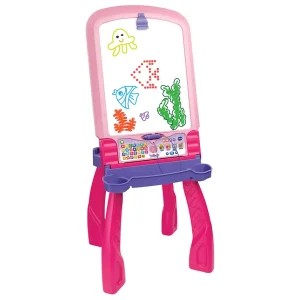 VTech Magi Chevalet Interactif 3 En 1 Rose- Bureaux Et Chevalets Enfant