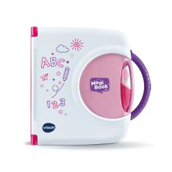 Magibook V2 - Starter Pack Rose + Livre Cory Bolides- Jeux Pour Apprendre À Lire, Compter, Écrire