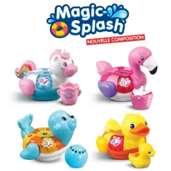 VTech Baby Magic'Splash - P'Tites Bouees Animaux- Jouet De Bain
