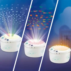 VTech Baby Manon, Lumi Mouton Nuit Etoilee 3 En 1 - Veilleuse En Peluche- Veilleuses Et Mobiles Bébé