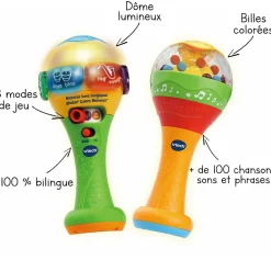 VTech Baby Maracas Lumi Magiques - Jouet Musical- Instruments De Musique