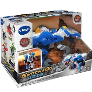 Switch & Go Dinos Mastor, Le Super Velociraptor-- Voitures Dinos