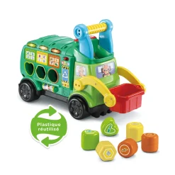 VTech Maxi Camion Poubelle Recyclo'Formes- Porteurs, Trotteurs