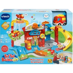 Tut Tut Bolides Maxi Caserne De Pompiers Interactive - - Voitures Jouets Garages Et Circuits