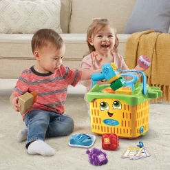 VTech Maxi Chariot De Courses Magic Scan- Dinette Et Autres Jeux D'Imitation