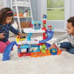 Tut Tut Bolides Maxi Garage Interactif - Serie Pro- Voitures Jouets Garages Et Circuits