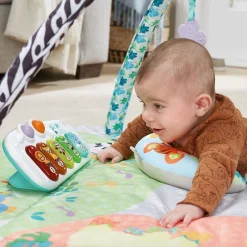 VTech Baby Maxi Tapis D'éveil Sensoriel 7 En 1- Tapis D'éveil Et Arches
