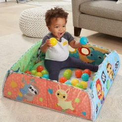 VTech Baby Maxi Tapis D'éveil Sensoriel 7 En 1- Tapis D'éveil Et Arches