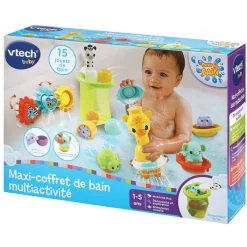 VTech Maxi-Coffret De Bain Multiactivite- Jouet De Bain