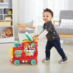VTech Baby Maxiloco, Mon Trotti Train 7 En 1- Porteurs, Trotteurs