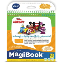 Magibook Mickey Et Ses Amis, Top Depart !- Jeux Pour Apprendre À Lire, Compter, Écrire