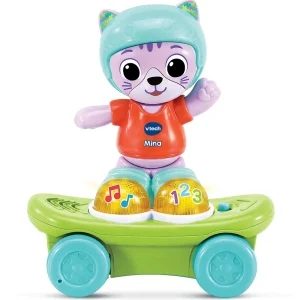 VTech Baby Mina, Mon Chat Rouli'Golo- Véhicules Et Jouets Roulants