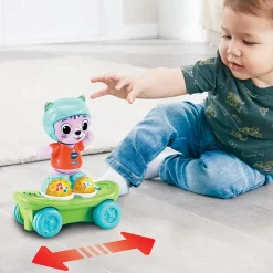 VTech Baby Mina, Mon Chat Rouli'Golo- Véhicules Et Jouets Roulants