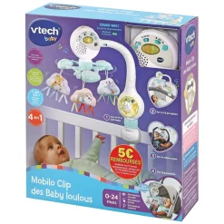 VTech Baby Mobilo Clip Des Baby Loulous- Veilleuses Et Mobiles Bébé