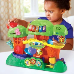VTech Mon Arbre A Balles Interactif- Balles, Toupies Et Cubes