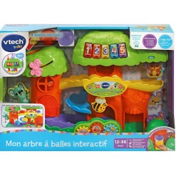 VTech Mon Arbre A Balles Interactif- Balles, Toupies Et Cubes