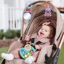 VTech Baby Mon Coussin D'éveil Sensoriel- Hochets Et Petits Jouets