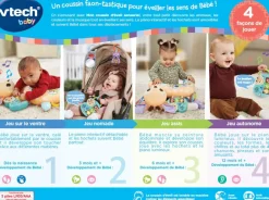 VTech Baby Mon Coussin D'éveil Sensoriel- Hochets Et Petits Jouets