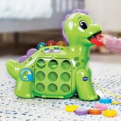 VTech Mon Dino Apprenti Glouton- Animaux Interactifs