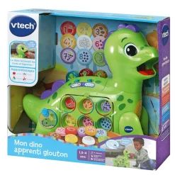 VTech Mon Dino Apprenti Glouton- Animaux Interactifs