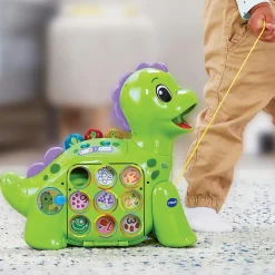 VTech Mon Dino Apprenti Glouton- Animaux Interactifs