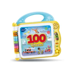 VTech Baby Mon Imagier Bilingue - 100 Véhicules- Livres Pour Bébé