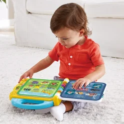 VTech Baby Mon Imagier Bilingue - 100 Véhicules- Livres Pour Bébé