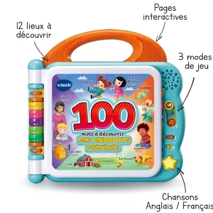 VTech Baby Mon Imagier Bilingue - Mes Endroits Preferes- Livres Pour Bébé