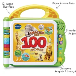 VTech Baby Mon Imagier Des Animaux Bilingue- Livres Pour Bébé