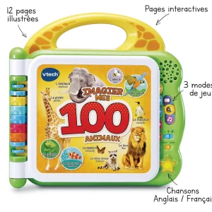 VTech Baby Mon Imagier Des Animaux Bilingue- Livres Pour Bébé