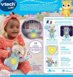VTech Baby Mon Ourson Lumi Dodo- Peluches Et Doudous