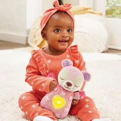 VTech Baby Mon Ourson Lumi Dodo Rose- Peluches Et Doudous