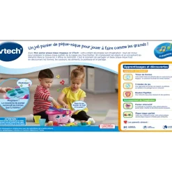 VTech Mon Panier Pique-Nique Magique- Dinette Et Autres Jeux D'Imitation