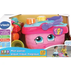VTech Mon Panier Pique-Nique Magique- Dinette Et Autres Jeux D'Imitation