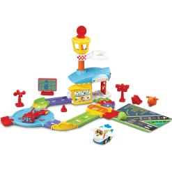 Tut Tut Bolides Mon Premier Aeroport Super Decollage + Eliott Super Pilote- Voitures Jouets Garages Et Circuits