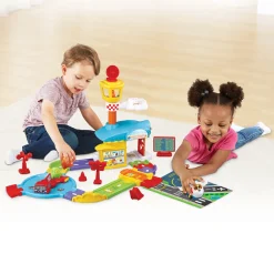 Tut Tut Bolides Mon Premier Aeroport Super Decollage + Eliott Super Pilote- Voitures Jouets Garages Et Circuits