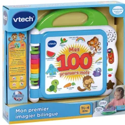 VTech Baby Mon Premier Imagier Bilingue- Livres Pour Bébé