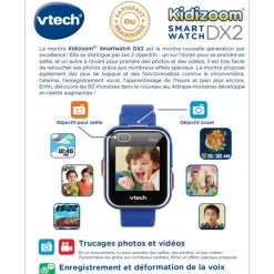Kidizoom Montre Digitale Smartwatch Dx2 Bleue- Montres Smartwatch