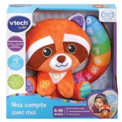 VTech Baby Noa Compte Avec Moi - Jouet Interactif- Peluches Et Doudous