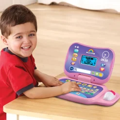 VTech Ordi Genius Pro Rose- Ordinateurs, Tablettes Et Consoles