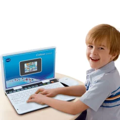 VTech Ordinateur Enfant Genius Xl Color Pro Bilingue Silver- Ordinateurs Pour Enfants