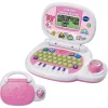 VTech Ordinateur Enfant P'Tit Genius Ourson Rose- Ordinateurs, Tablettes Et Consoles