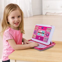VTech Ordi-Tablette Genius Xl Color - Rose- Ordinateurs Pour Enfants