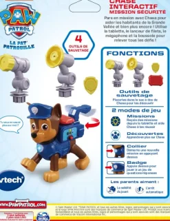 VTech Pat Patrouille - Chase Interactif : Mission Securite- Pat'Patrouille, Peppa Pig, Bluey